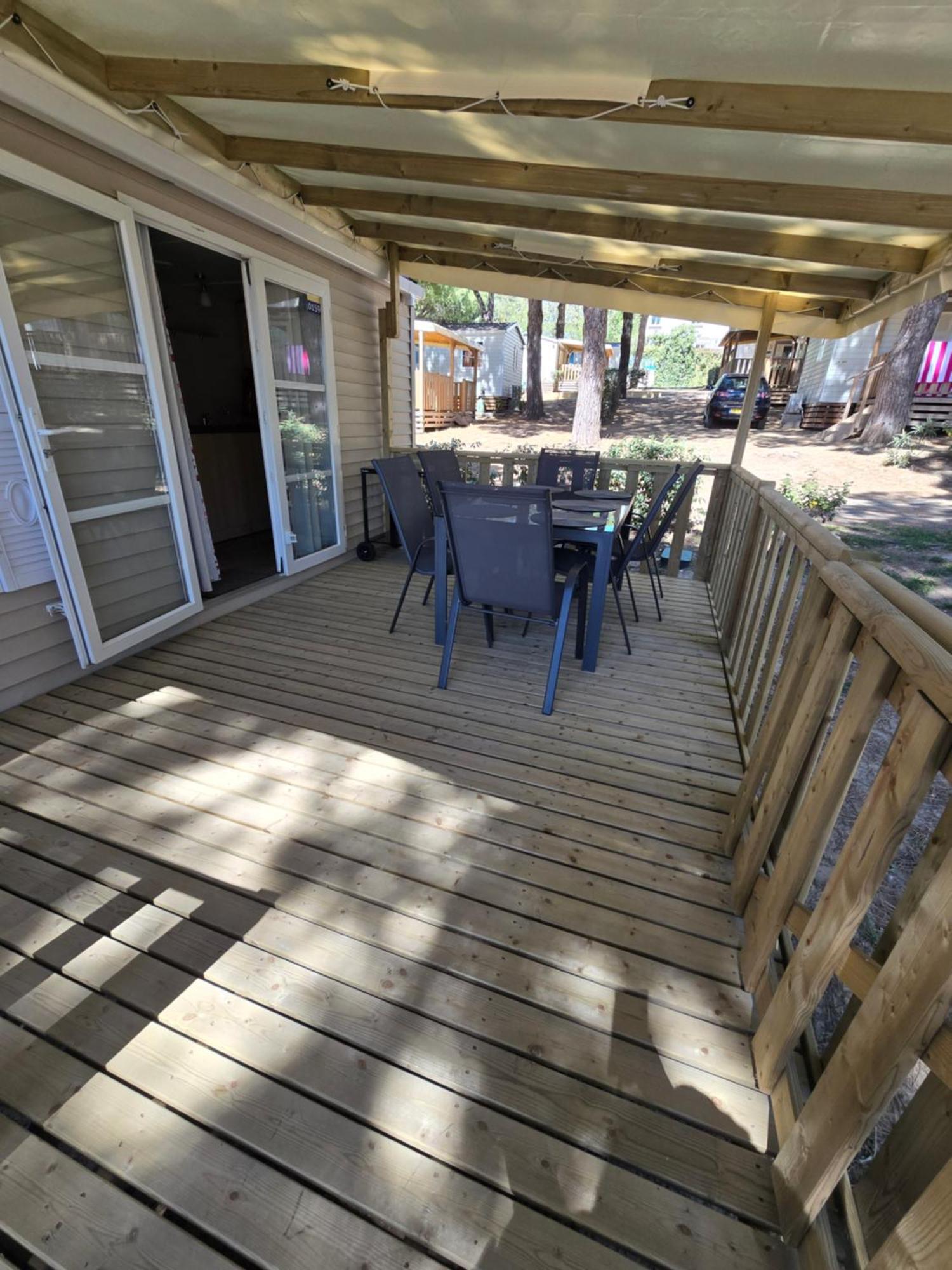 Mobilhome Lodge 3 Chambres, 500M Plage, Camp 5 Etoiles วองเดรอส์ ภายนอก รูปภาพ
