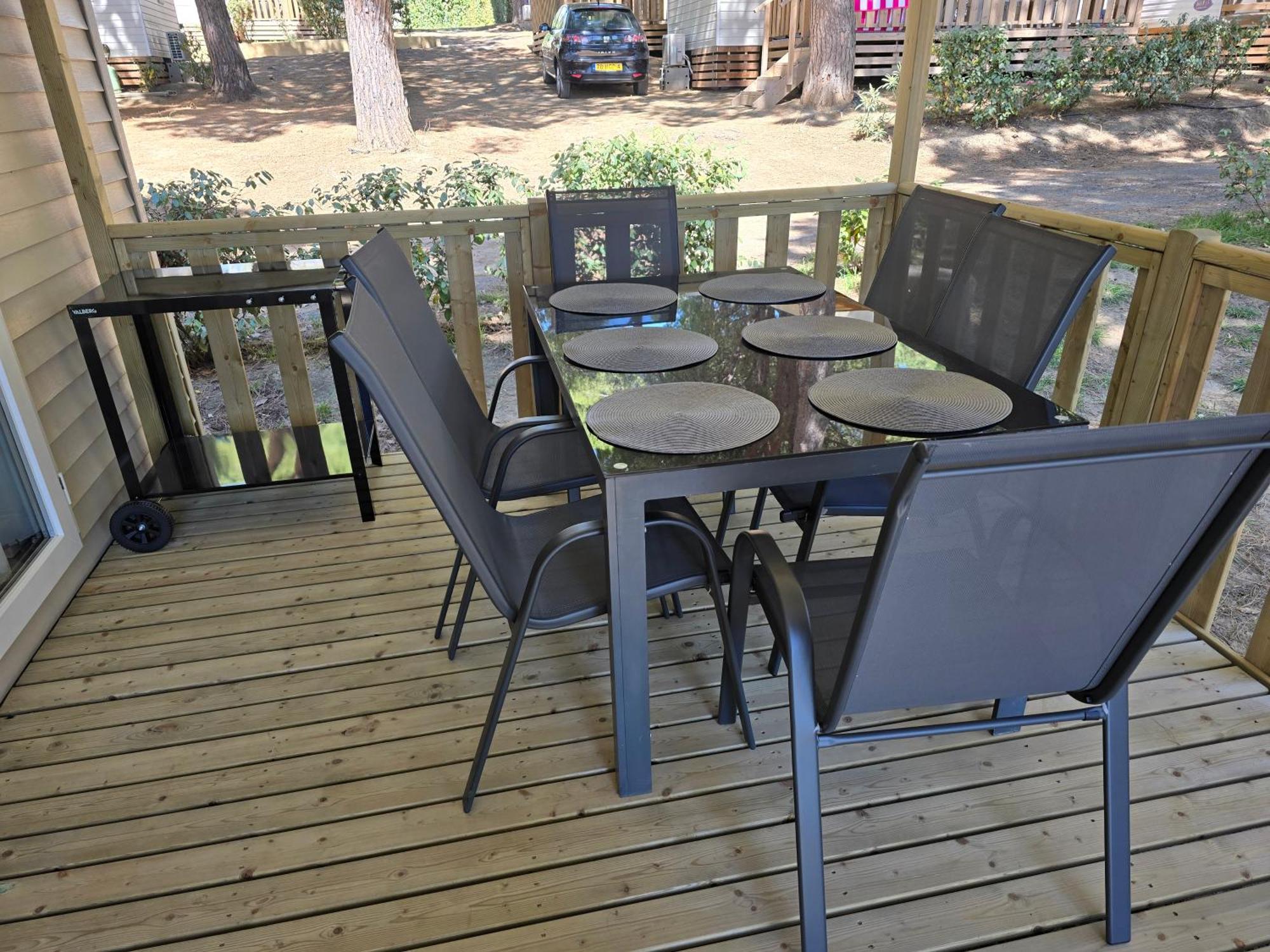 Mobilhome Lodge 3 Chambres, 500M Plage, Camp 5 Etoiles วองเดรอส์ ภายนอก รูปภาพ